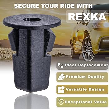 Rexka Fender Liner Screw Grommets for Toyota 90189-06028